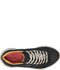 Taos Footwear Shasta Waterproof Nubuck Suede Sneakers