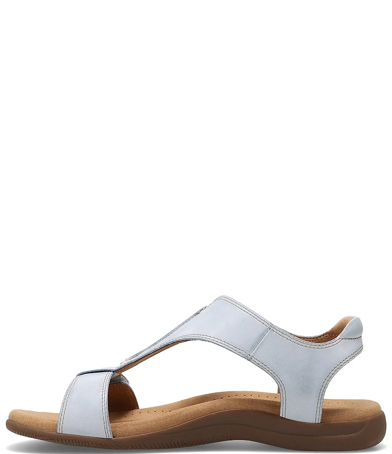 Taos Footwear The Show Leather T-Strap Sandals