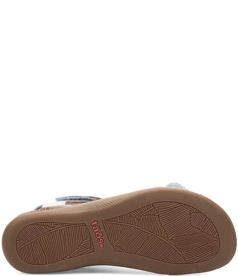 Taos Footwear The Show Leather T-Strap Sandals