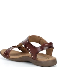 Taos Footwear Showstopper Studded Leather Sandals