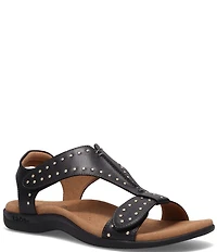 Taos Footwear Showstopper Studded Leather Sandals