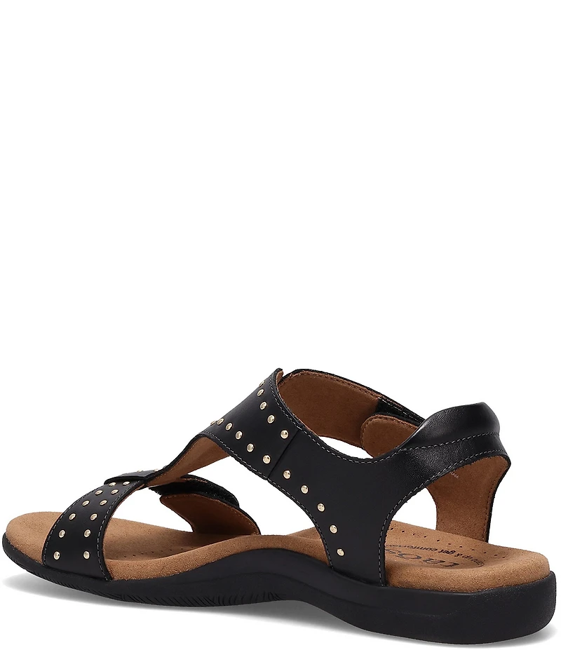 Taos Footwear Showstopper Studded Leather Sandals