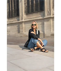 Taos Footwear Showstopper Studded Leather Sandals