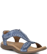 Taos Footwear Showstopper Studded Leather Sandals