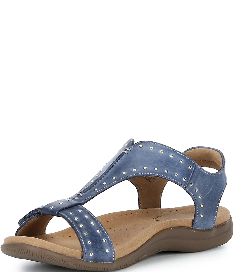 Taos Footwear Showstopper Studded Leather Sandals