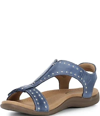 Taos Footwear Showstopper Studded Leather Sandals