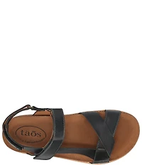 Taos Footwear Sideways Leather Sandals