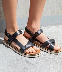 Taos Footwear Sideways Leather Sandals
