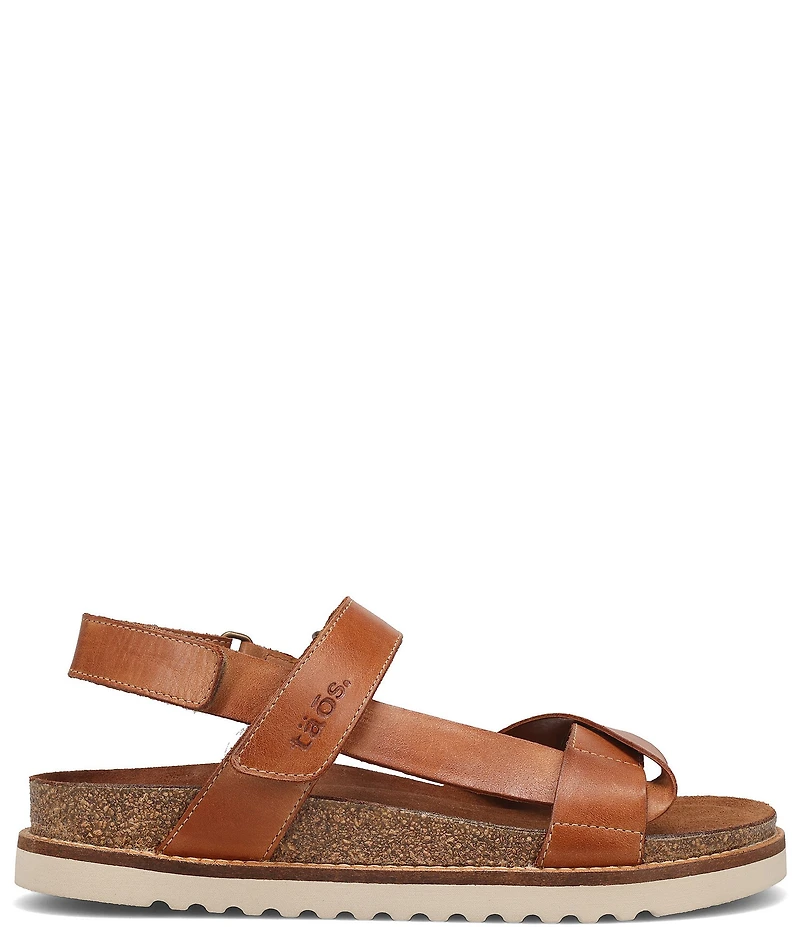 Taos Footwear Sideways Leather Sandals