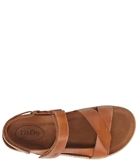Taos Footwear Sideways Leather Sandals