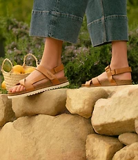 Taos Footwear Sideways Leather Sandals