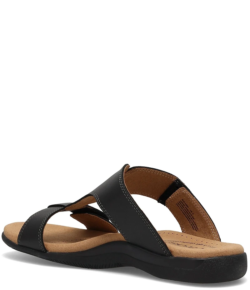 Taos Footwear Slide Show Leather Sandals