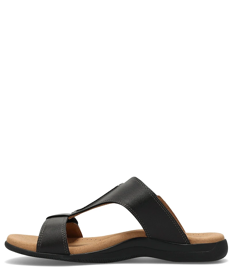 Taos Footwear Slide Show Leather Sandals