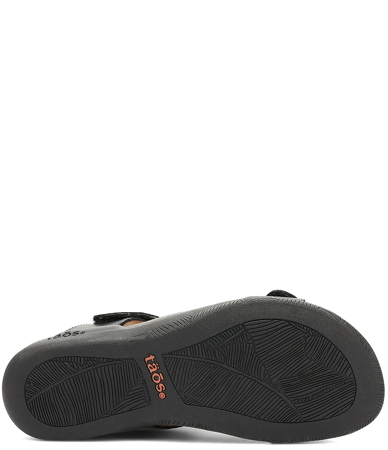 Taos Footwear Slide Show Leather Sandals