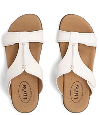 Taos Footwear Slide Show Leather Sandals