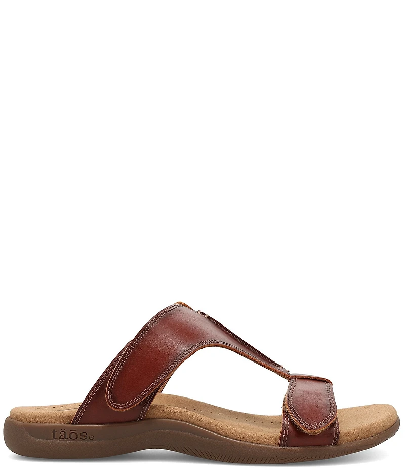 Taos Footwear Slide Show Leather Sandals