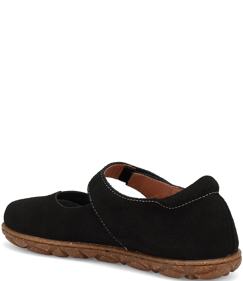 Taos Footwear Success Suede Mary Jane Flats