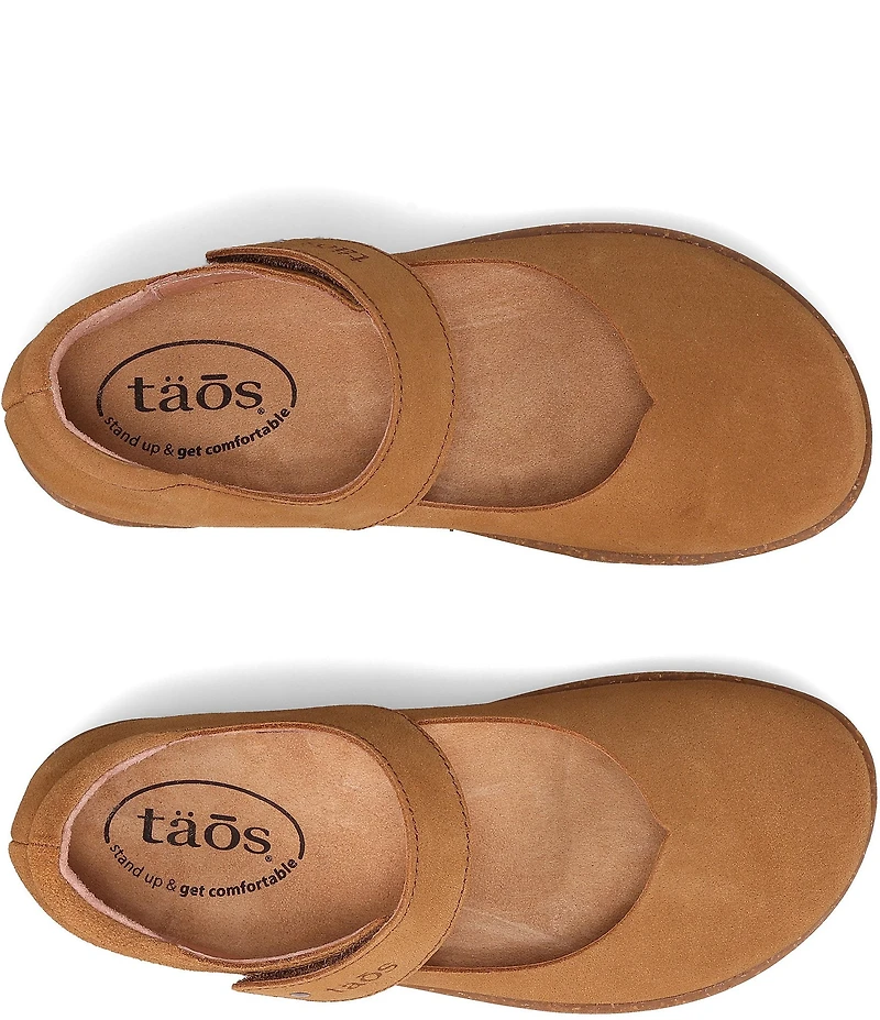 Taos Footwear Success Suede Mary Jane Flats