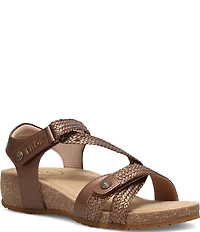 Taos Footwear Trulie Woven Leather Sandals