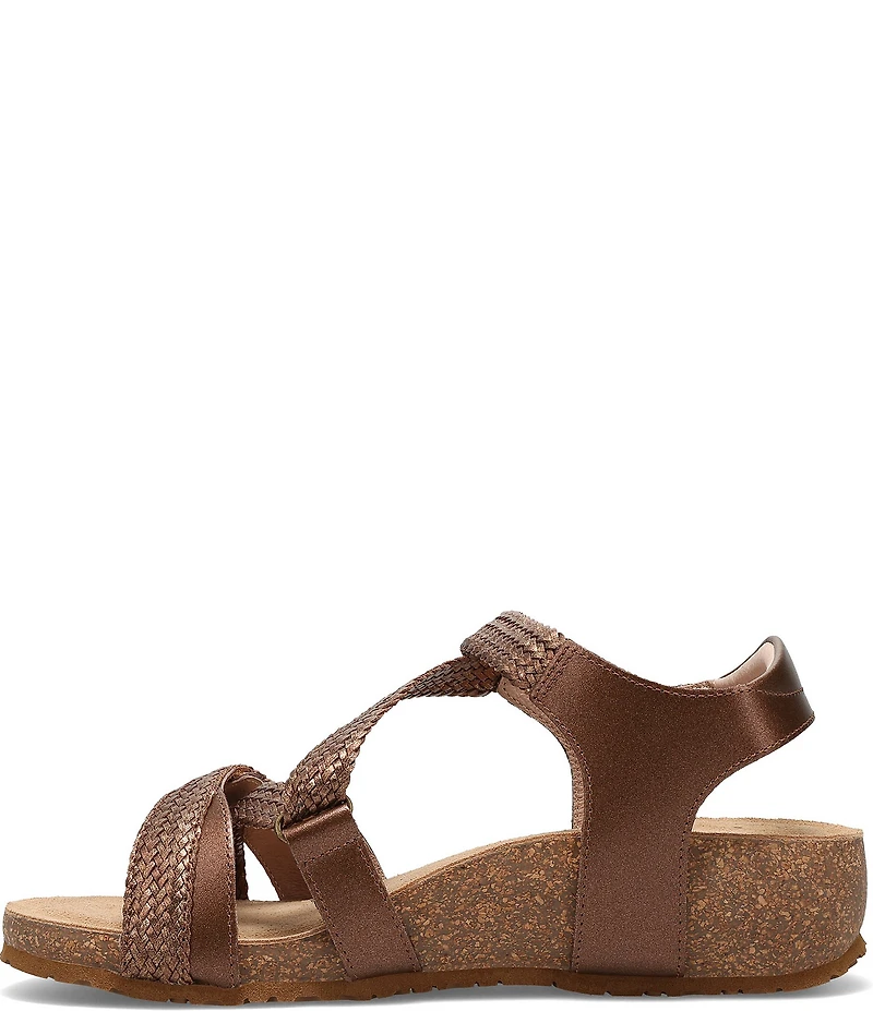 Taos Footwear Trulie Woven Leather Sandals