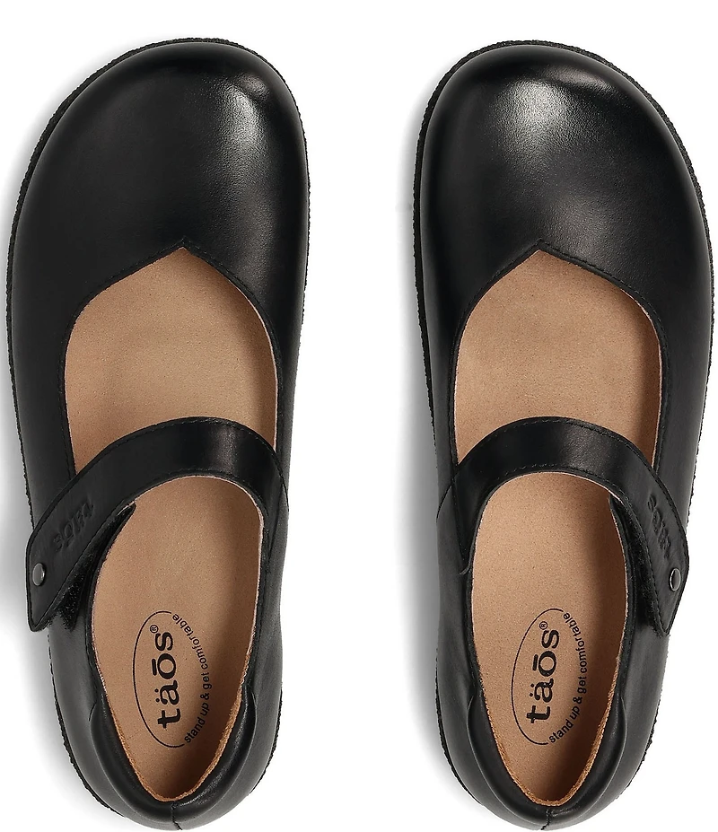 Taos Footwear Ultimate Leather Mary Jane Flats