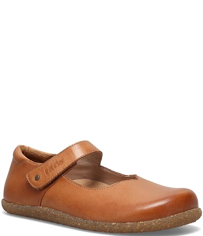 Taos Footwear Ultimate Leather Mary Jane Flats