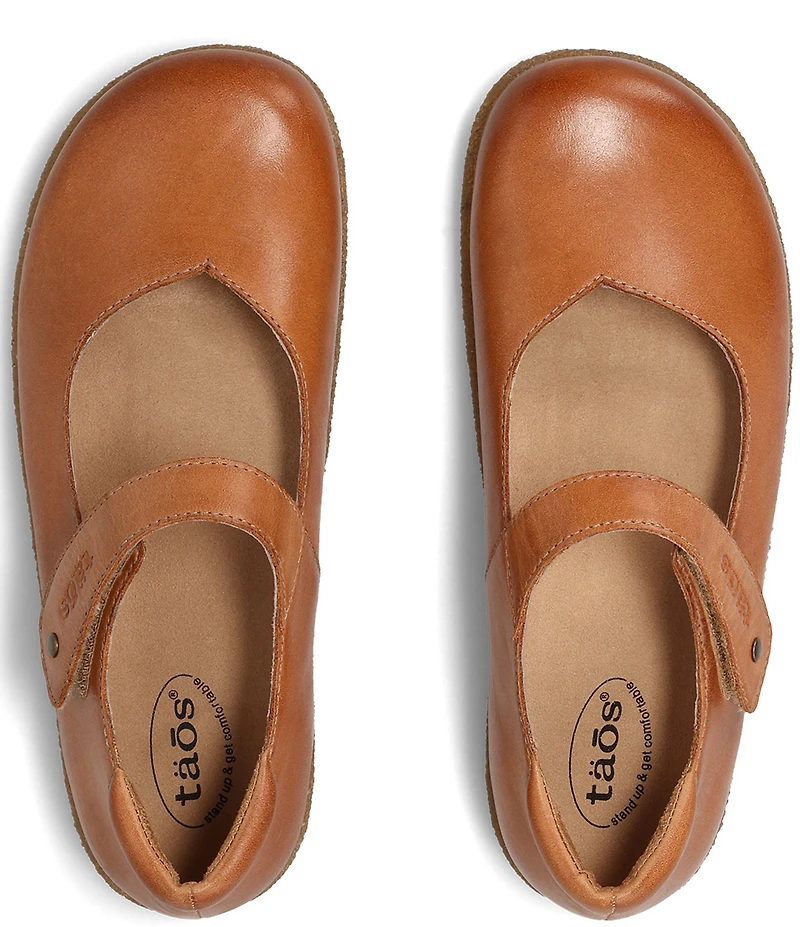 Taos Footwear Ultimate Leather Mary Jane Flats