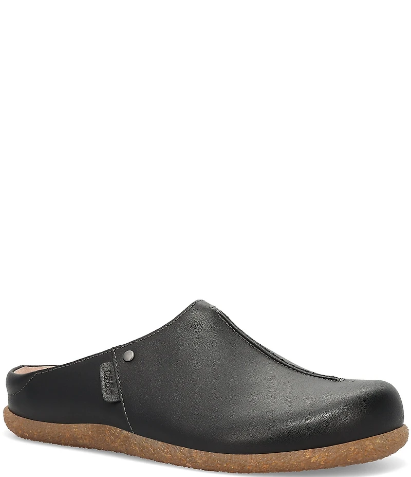 Taos Footwear Upside Leather Mule Clogs
