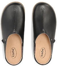 Taos Footwear Upside Leather Mule Clogs
