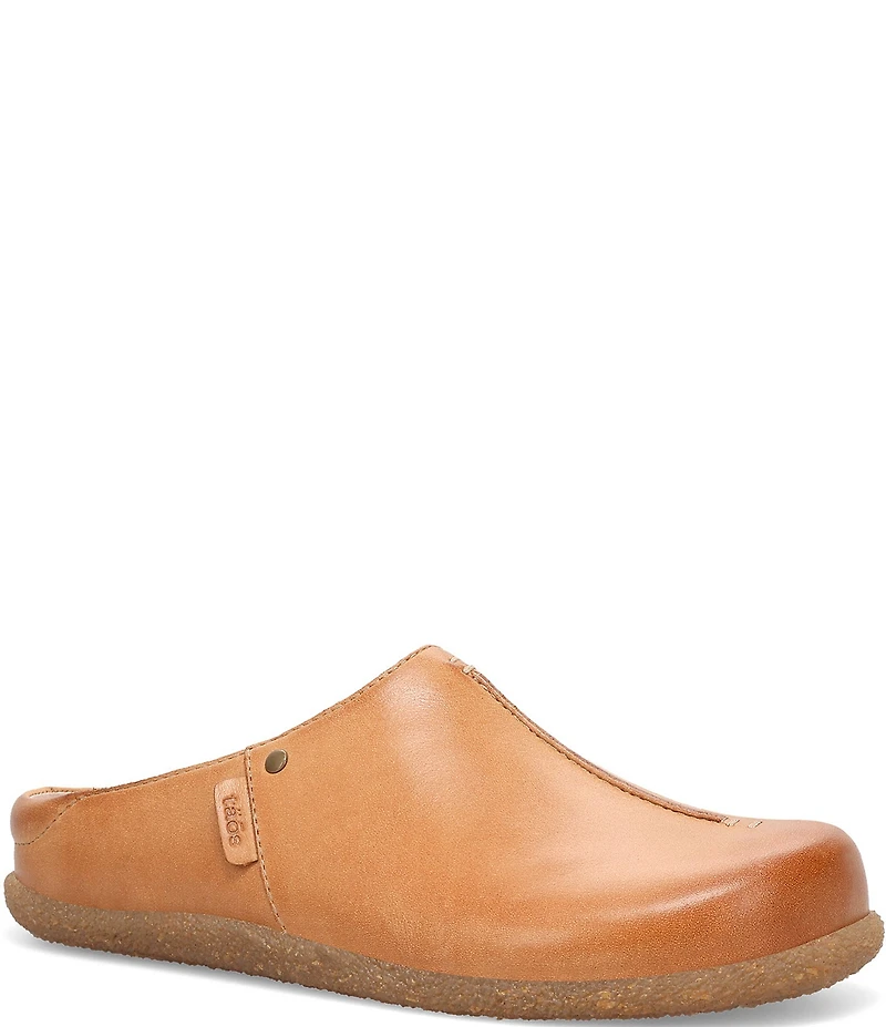 Taos Footwear Upside Leather Mule Clogs