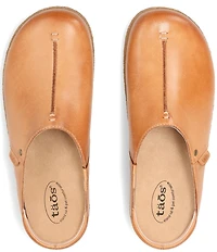Taos Footwear Upside Leather Mule Clogs