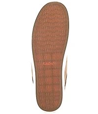 Taos Footwear Winner High Top Nubuck Patterned Side Zip Sneakers