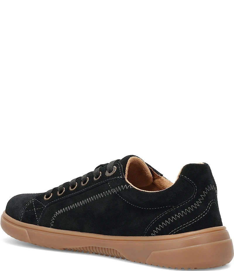 Taos Footwear Women's Champ Suede Lace Up Sneakers