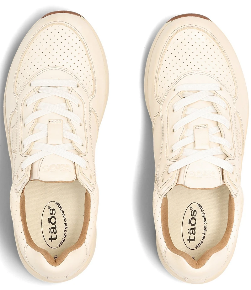 Taos Footwear Women's Delta Leather Walking Sneakers