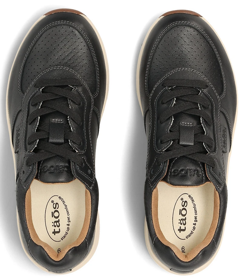 Taos Footwear Women's Delta Leather Walking Sneakers