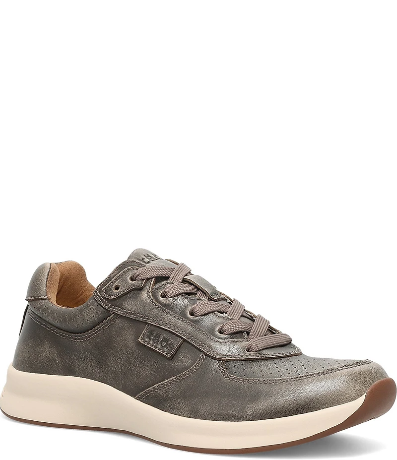 Taos Footwear Women's Delta Leather Walking Sneakers