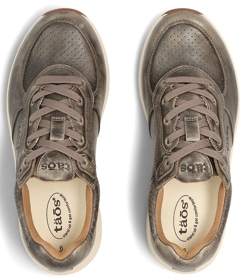 Taos Footwear Women's Delta Leather Walking Sneakers
