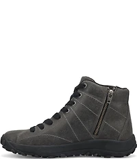 Taos Footwear Women's Trail Mix Distressed Leather All Terrain Ankle Booties