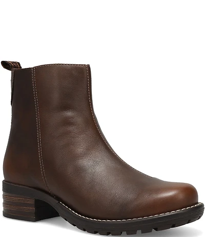 Taos Footwear Women's Uptown Leather Faux Fur Lined Booties