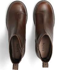 Taos Footwear Women's Uptown Leather Faux Fur Lined Booties
