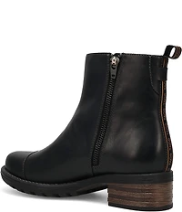Taos Footwear Women's Uptown Leather Faux Fur Lined Booties