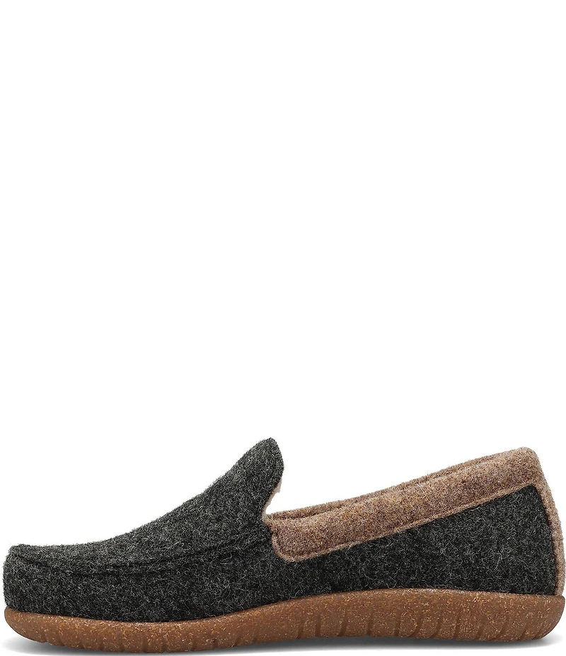 Taos Footwear Women's Woolfer Wool Faux Fur Lined Indoor/Outdoor Loafer Slippers