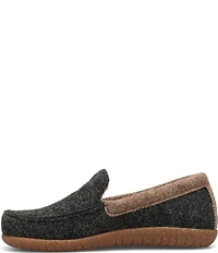 Taos Footwear Women's Woolfer Wool Faux Fur Lined Indoor/Outdoor Loafer Slippers