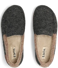 Taos Footwear Women's Woolfer Wool Faux Fur Lined Indoor/Outdoor Loafer Slippers