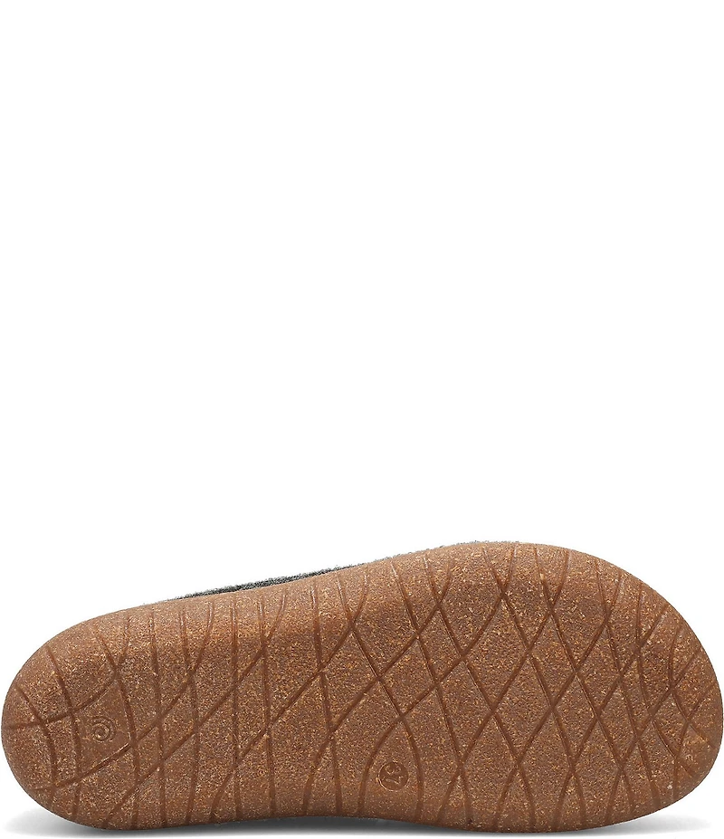 Taos Footwear Women's Woolfer Wool Faux Fur Lined Indoor/Outdoor Loafer Slippers