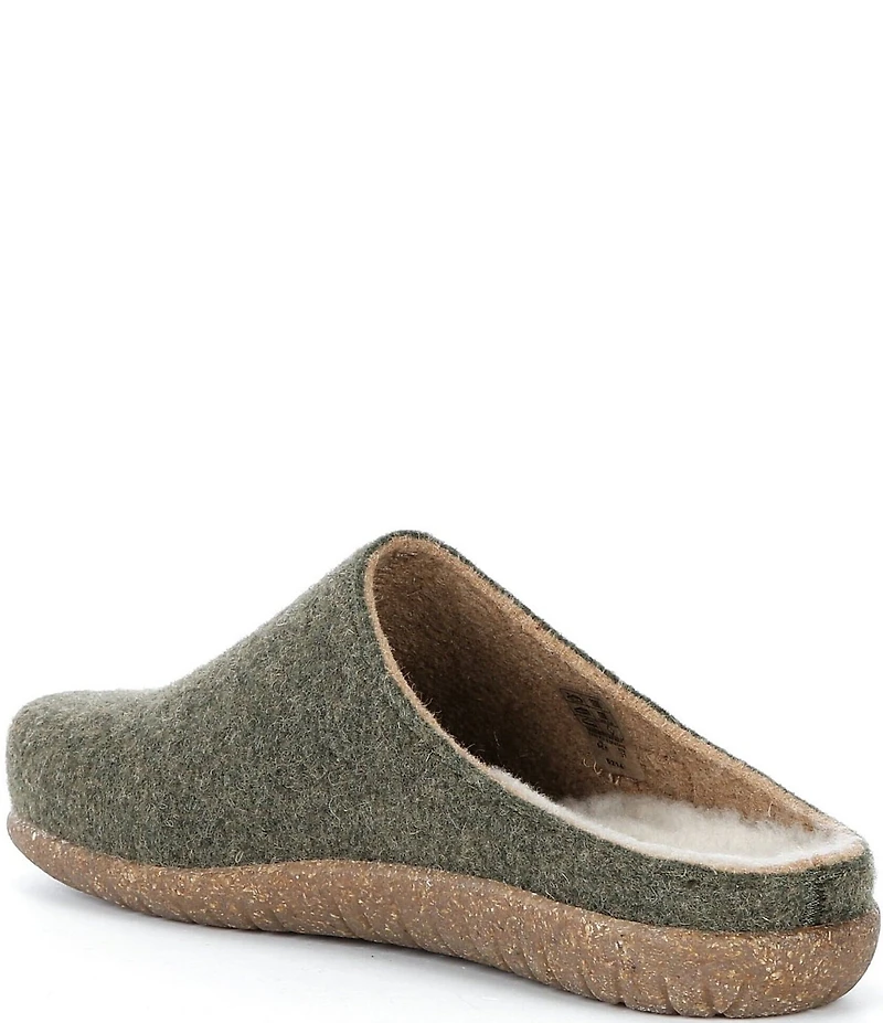 Taos Footwear Woolness Faux Fur Lined Wool Clogs