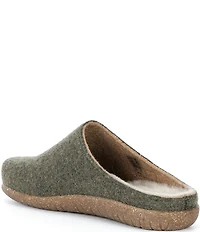 Taos Footwear Woolness Faux Fur Lined Wool Clogs