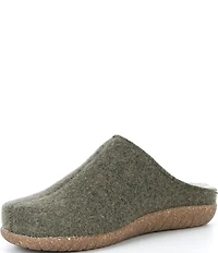 Taos Footwear Woolness Faux Fur Lined Wool Clogs