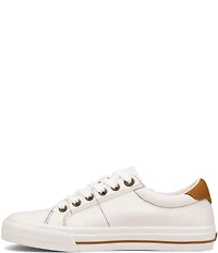 Taos Footwear Z-Soul Canvas Zip Detail Sneakers