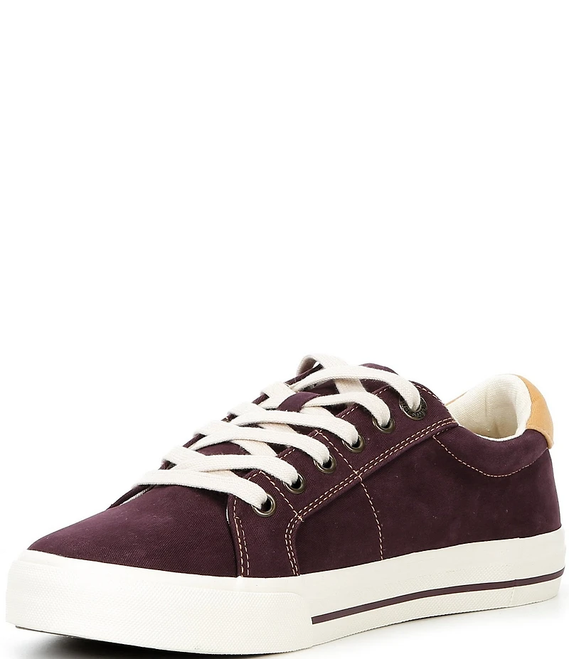 Taos Footwear Z-Soul Canvas Zip Detail Sneakers